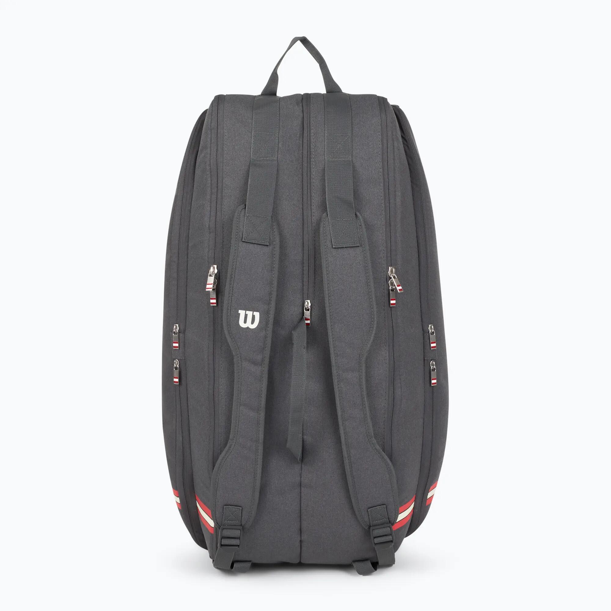 Torba tenisowa Wilson Tour Racket Bag x12 2025 black 4/7