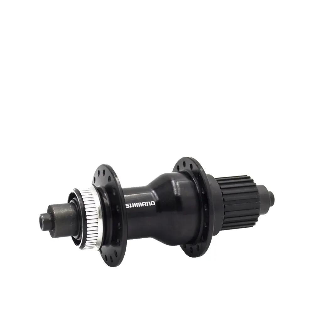Tylna piasta tarczowa Shimano Micro splinecenter lock, pour blocage rapide avec 6/9