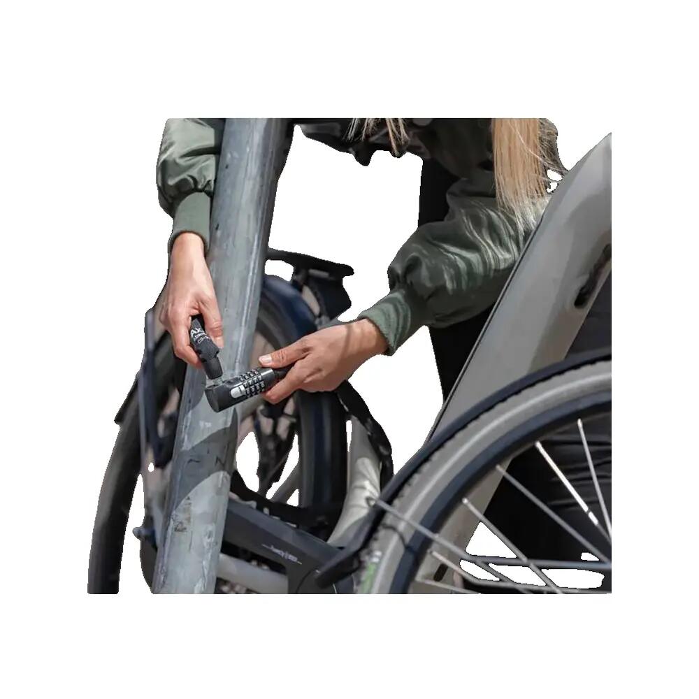 Axa Absolute C5 Chain Lock 90cm - Black Code Lock 6/7