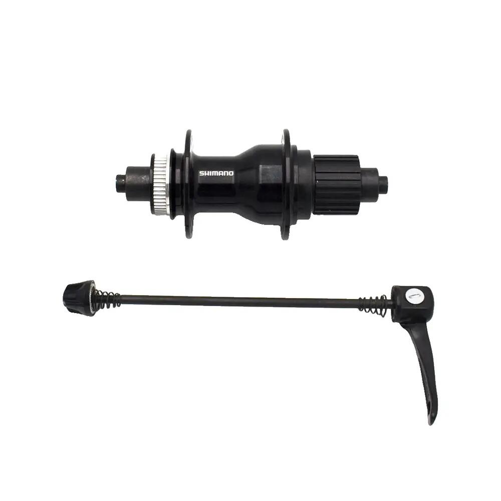 Tylna piasta tarczowa Shimano Micro splinecenter lock, pour blocage rapide avec 3/9