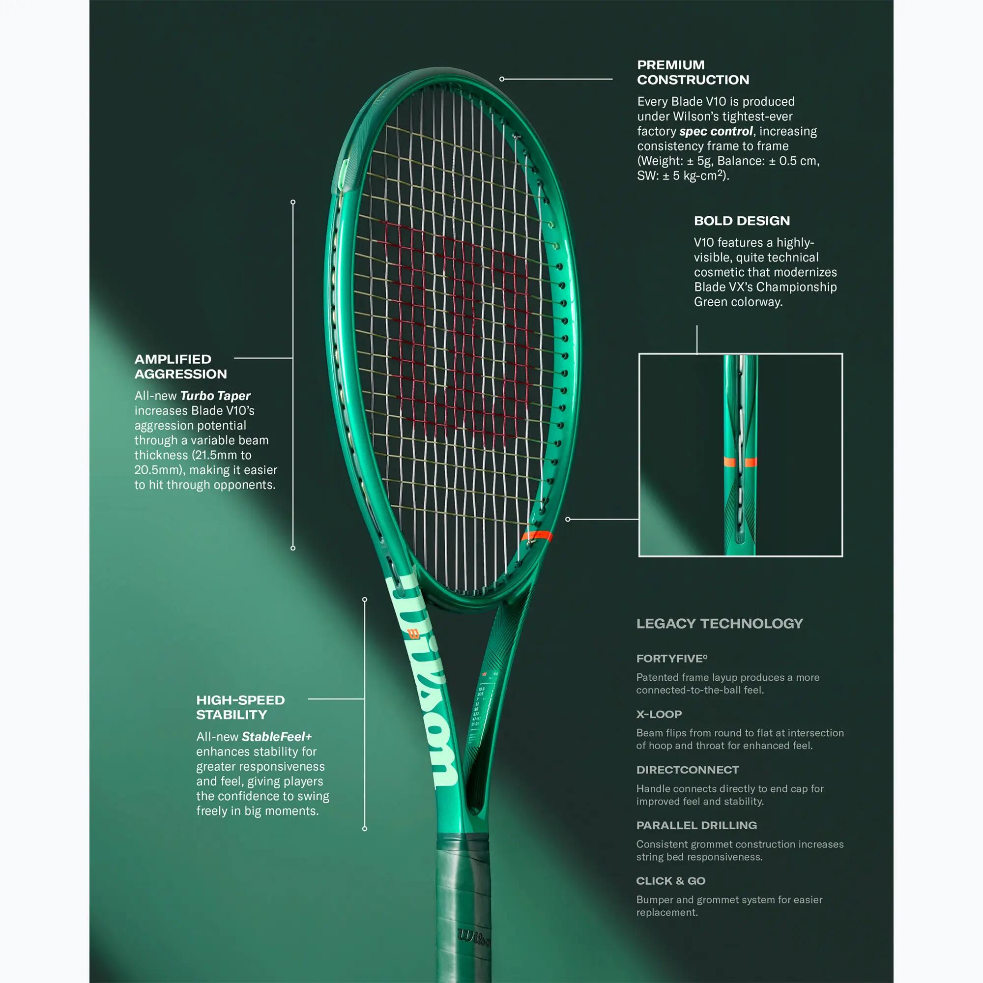 Blade 26 Junior V10 tennis racket Strung 6/7