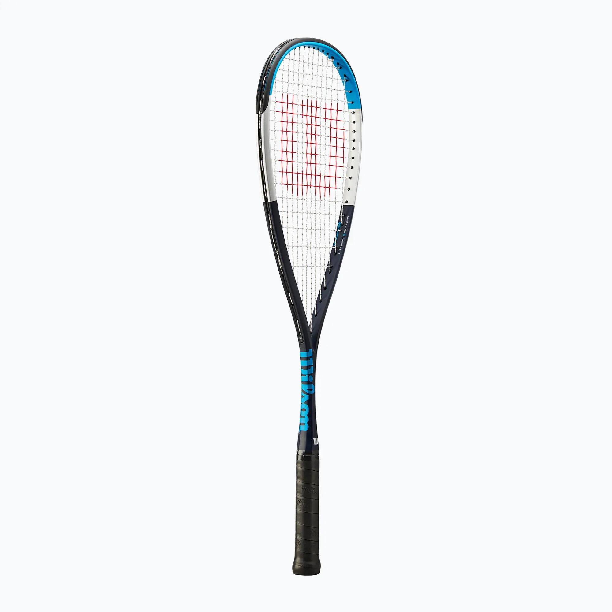 ULTRA CV (2021) Volwassenen Squashracket - Zwart/Grijs/Blauw 7/7