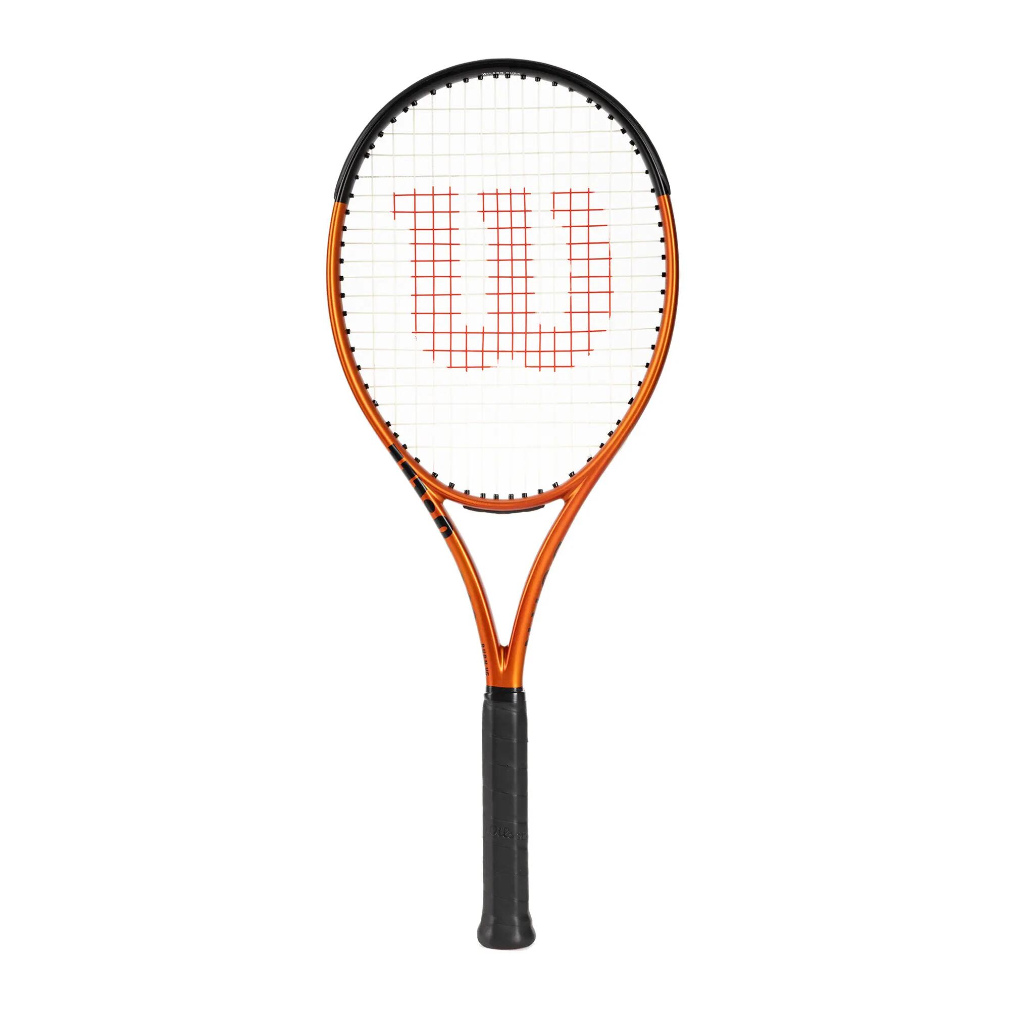 Wilson Burn 100 V5.0 Tennis Racket - Strung - Grip 2 6/6