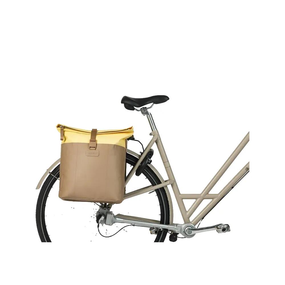 Podwójna torba rowerowa „Vive”, piaskowa 7/7