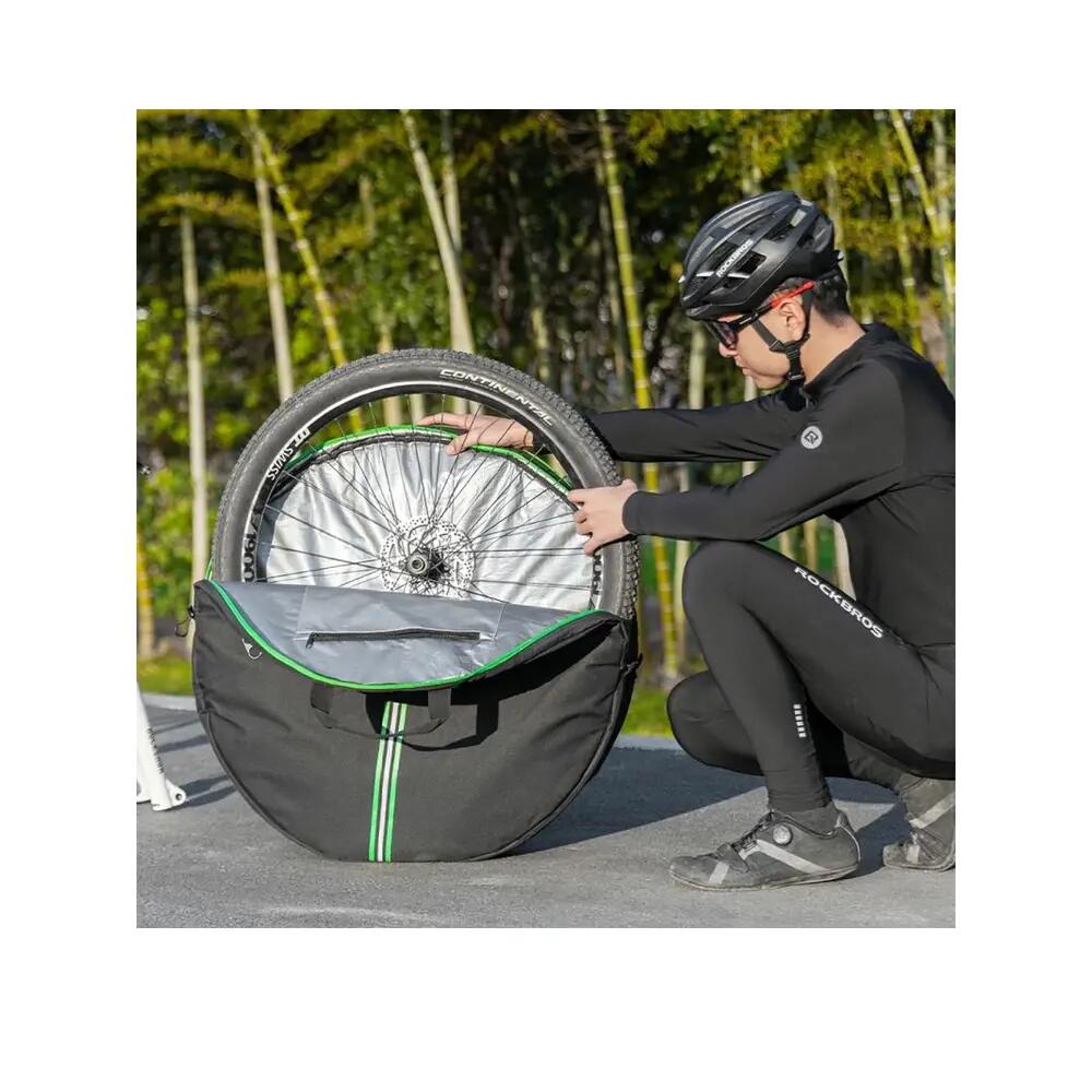 Torba transportowa na rower ROCKBROS D40 Wodoodporna Czarna 9/10