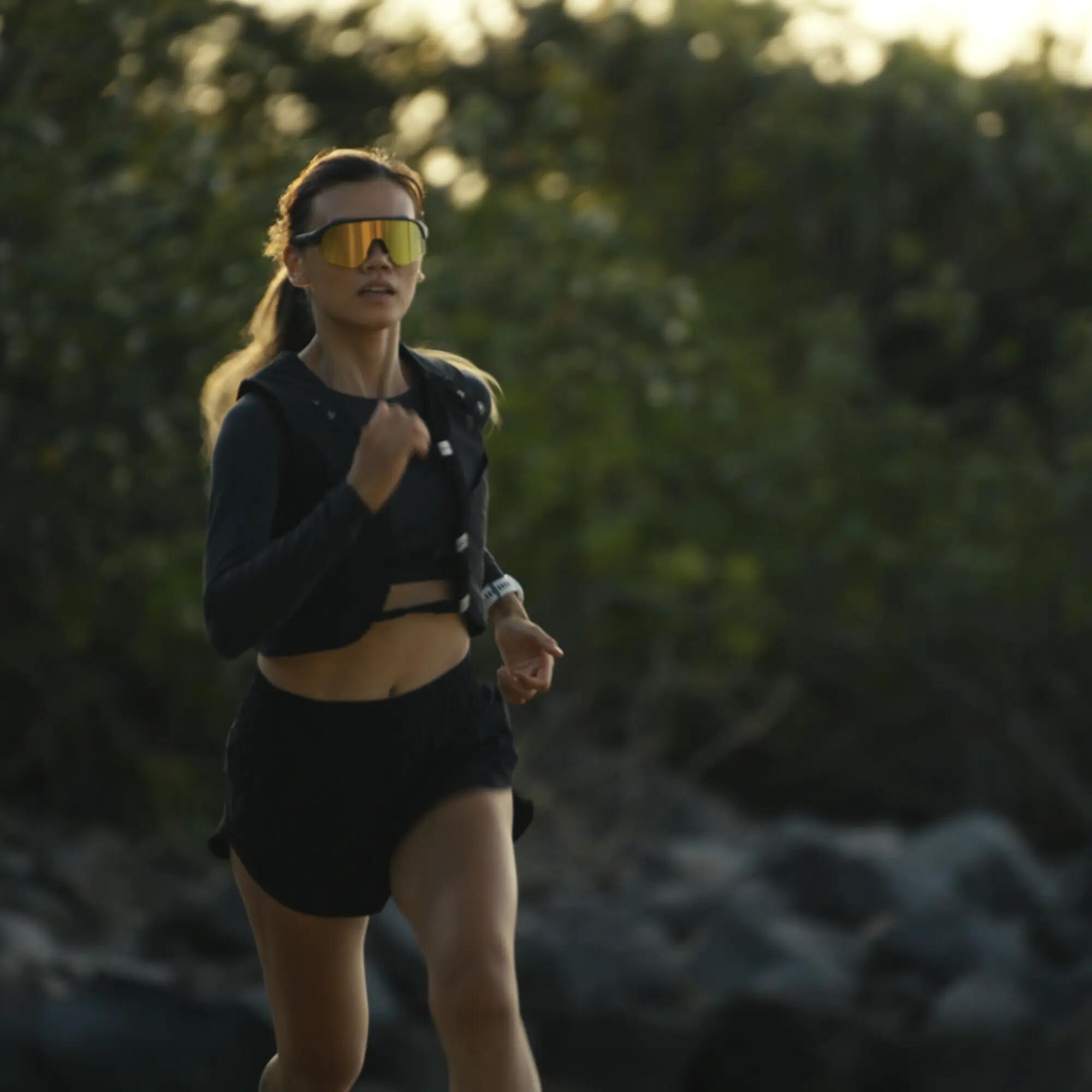 Sport Electrochromic Sunglasses C1 Matte Black - Gold Revo 12/15