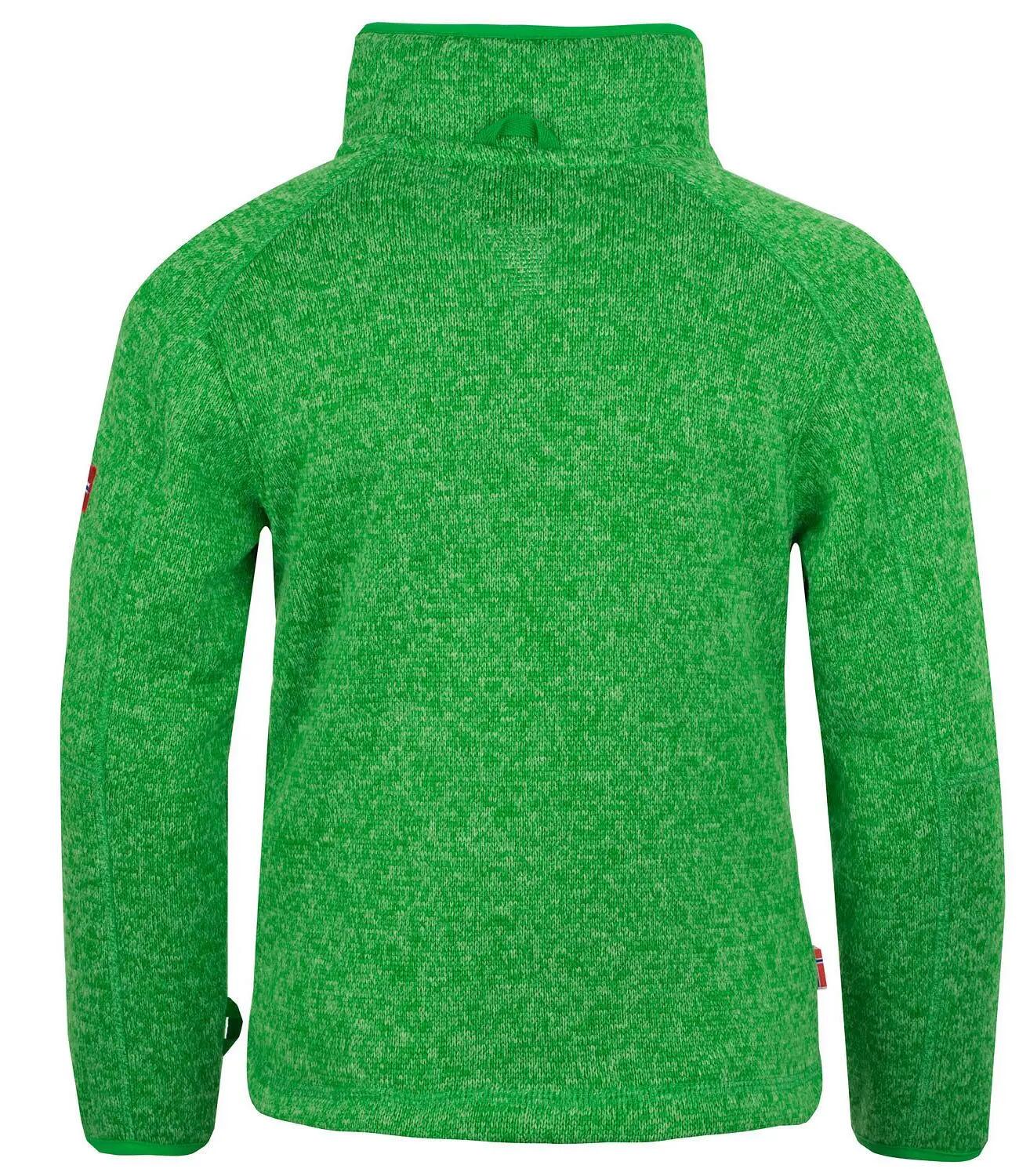 Veste polaire pour enfants Jondalen vert clair / bleu 2/3