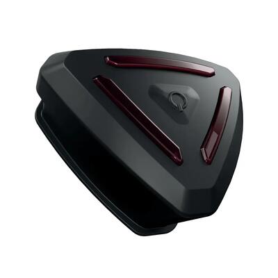 Luce di casco ABUS USB Rossa