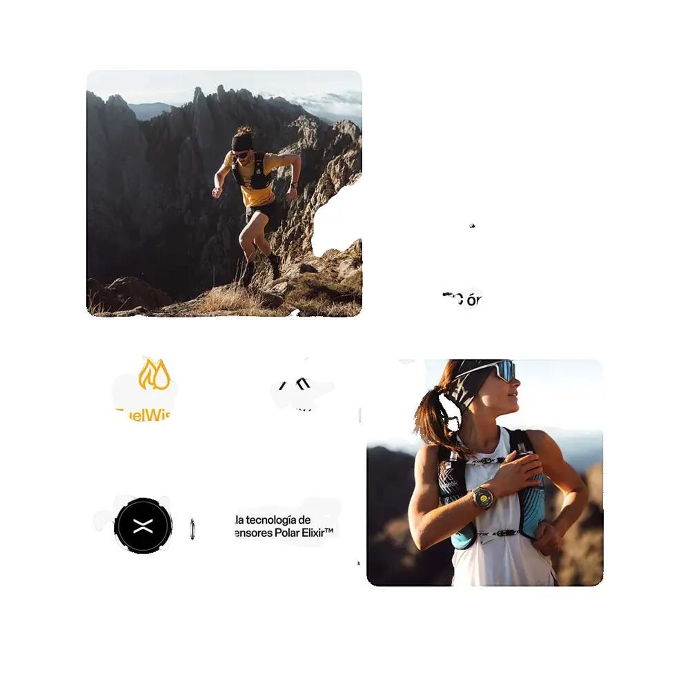 Ceas sport inteligent GPS premium - Grit X2 Pro Titan - gri 9/10