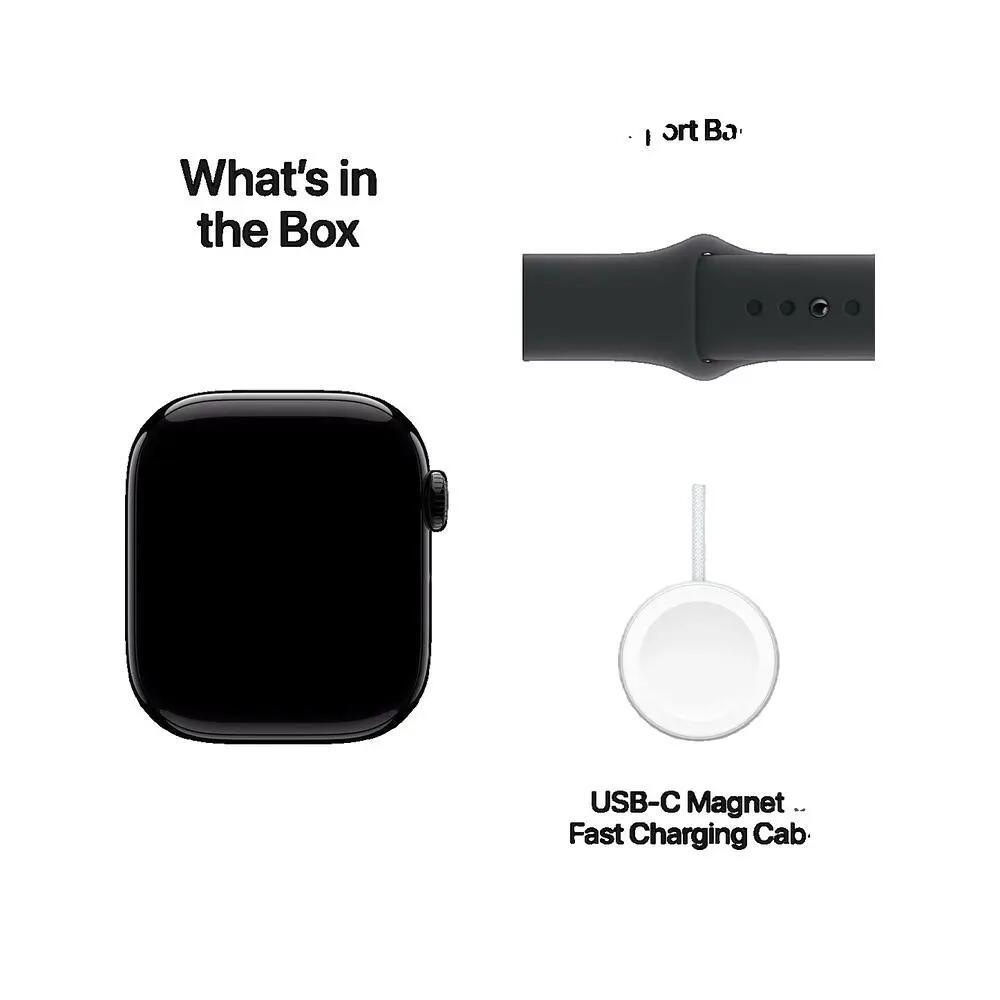 Relógio inteligente Apple Series 10 em titânio Slate 3/3