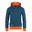 Kinder Kapuzenpulli Lillehammer Mystik Blau / Orange