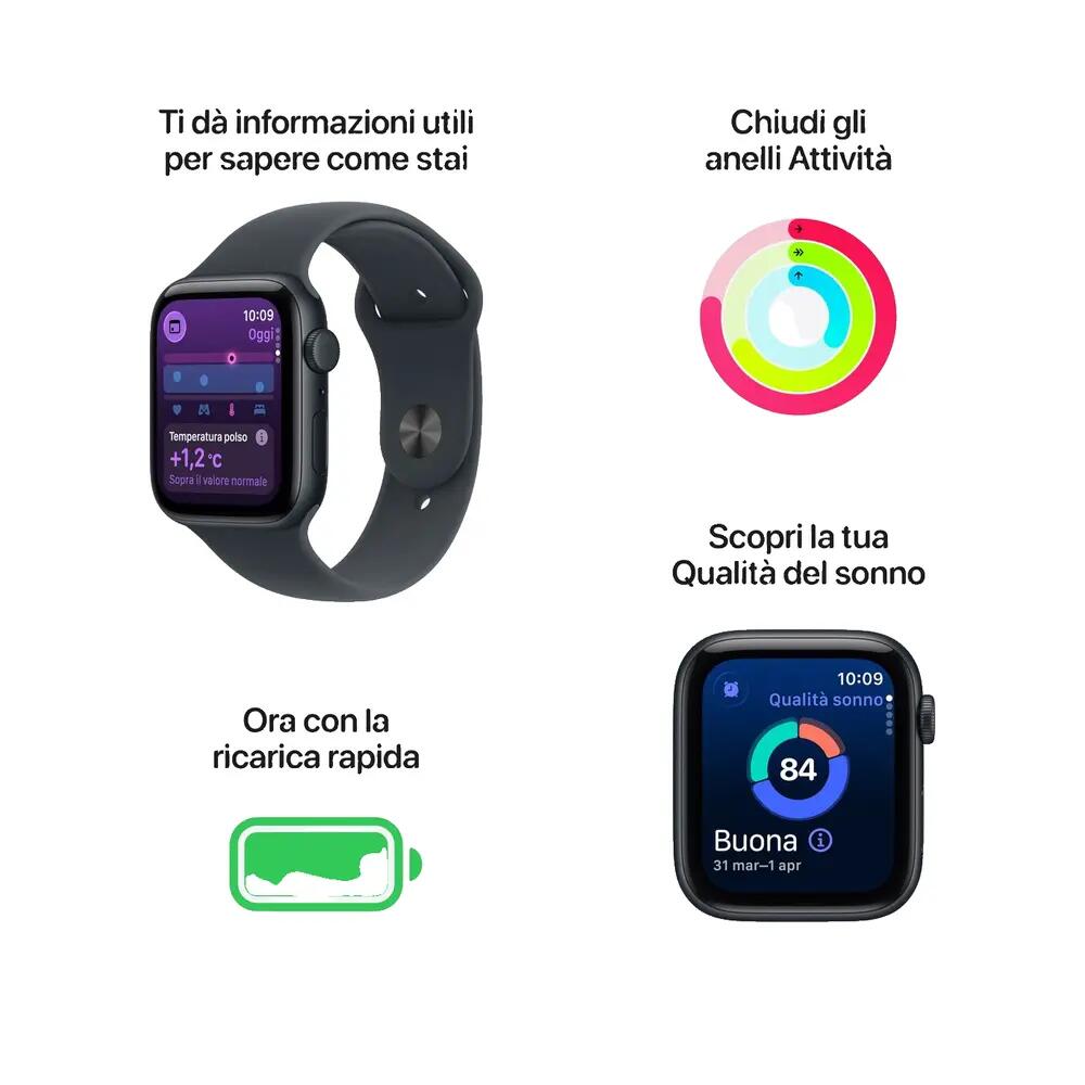 Smartwatch APPLE MEPJ4QL/A Smartwatch 6/9