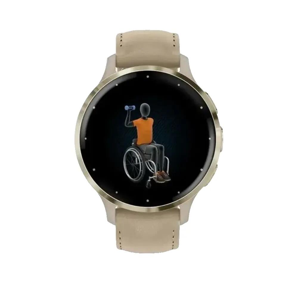 Garmin Venu 3S Smartwatch Grey French/Soft Gold 7/9