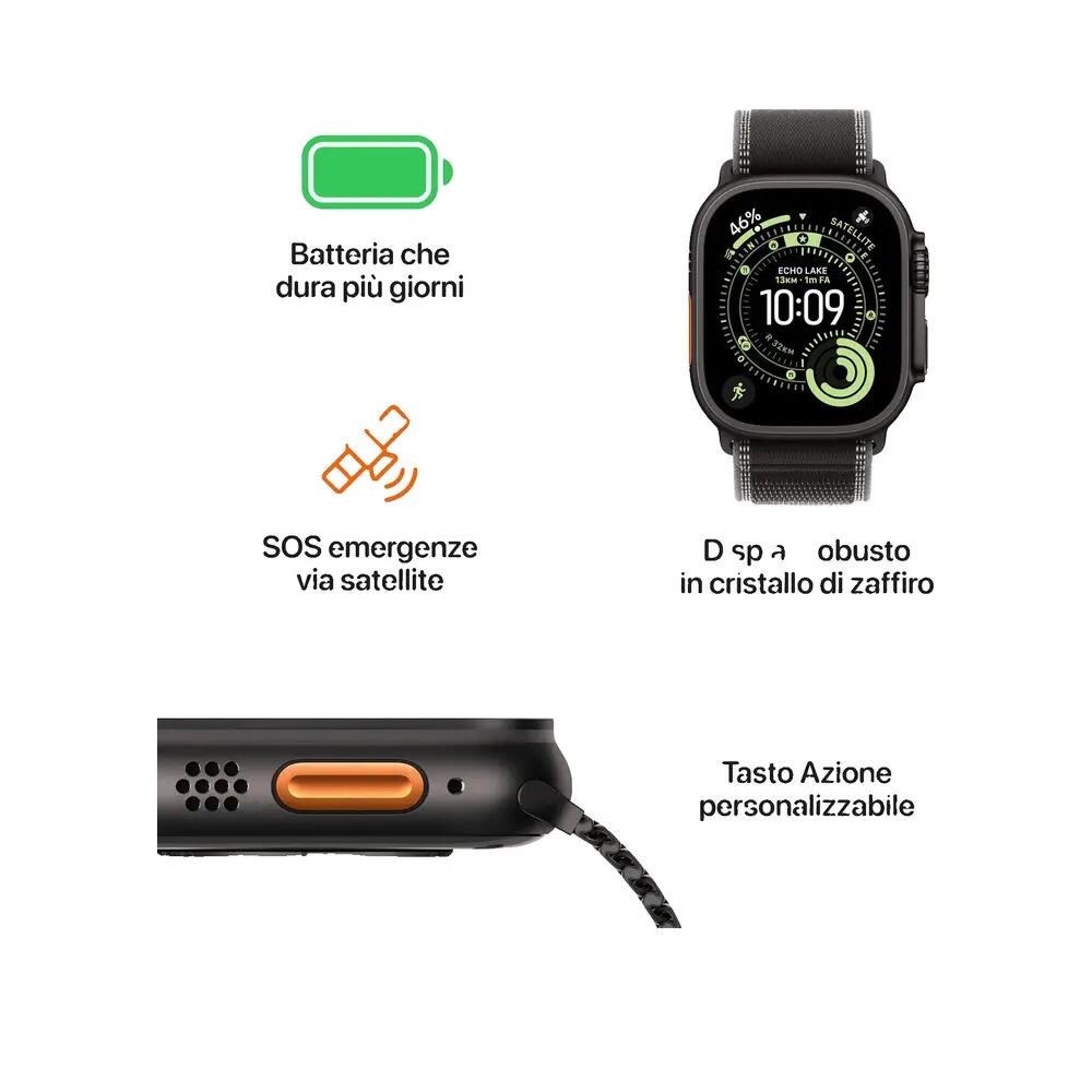 Smartwatch APPLE MF1Q4QL/A Smartwatch 6/9