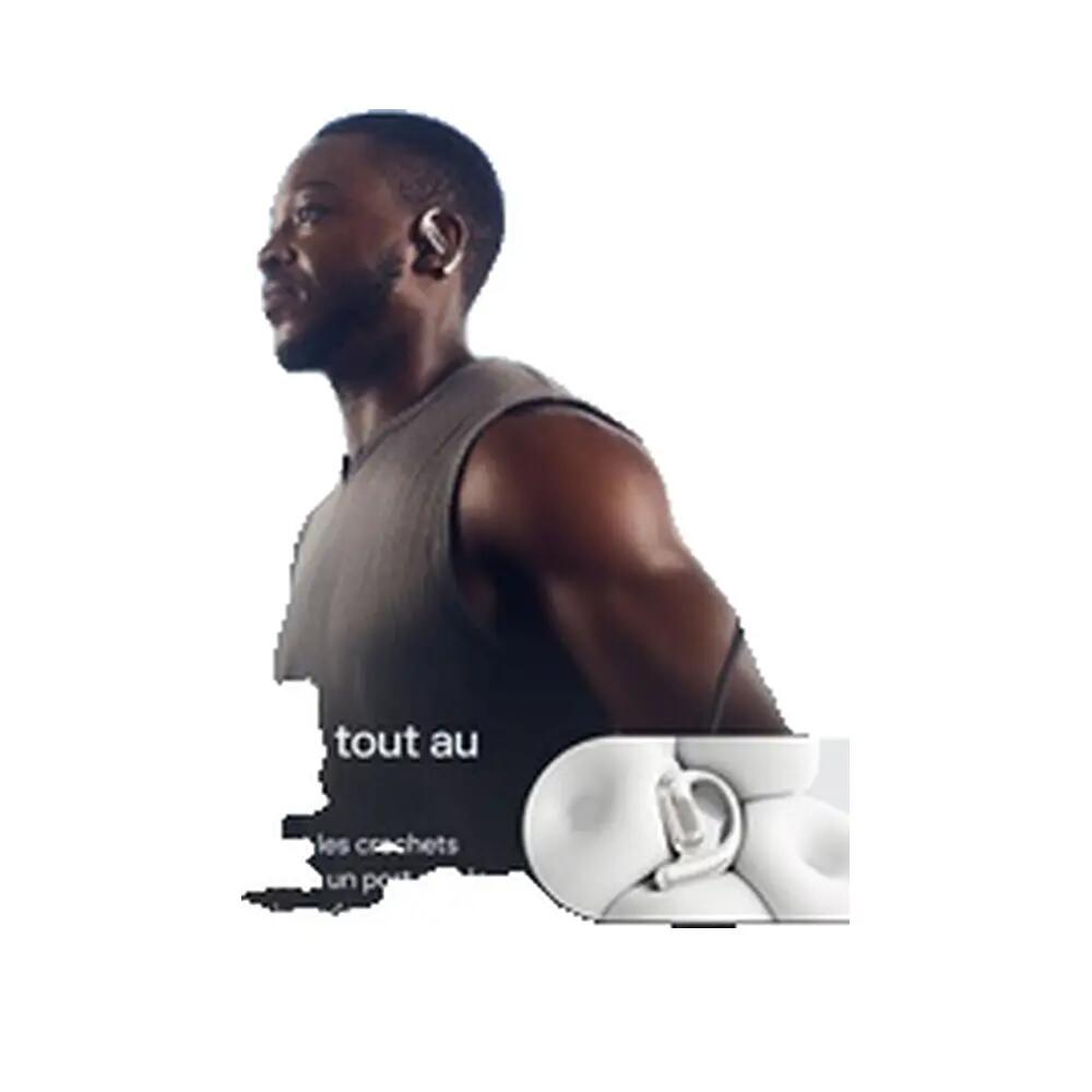 Écouteurs Bluetooth OpenFit Pro Blanc – Oreilles Libres, Réduction de Bruit 8/9