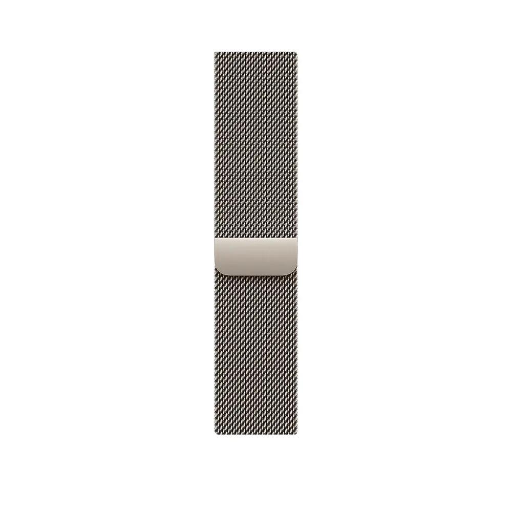 Reloj inteligente Apple Series 10 Titanium con correa milanesa 3/9