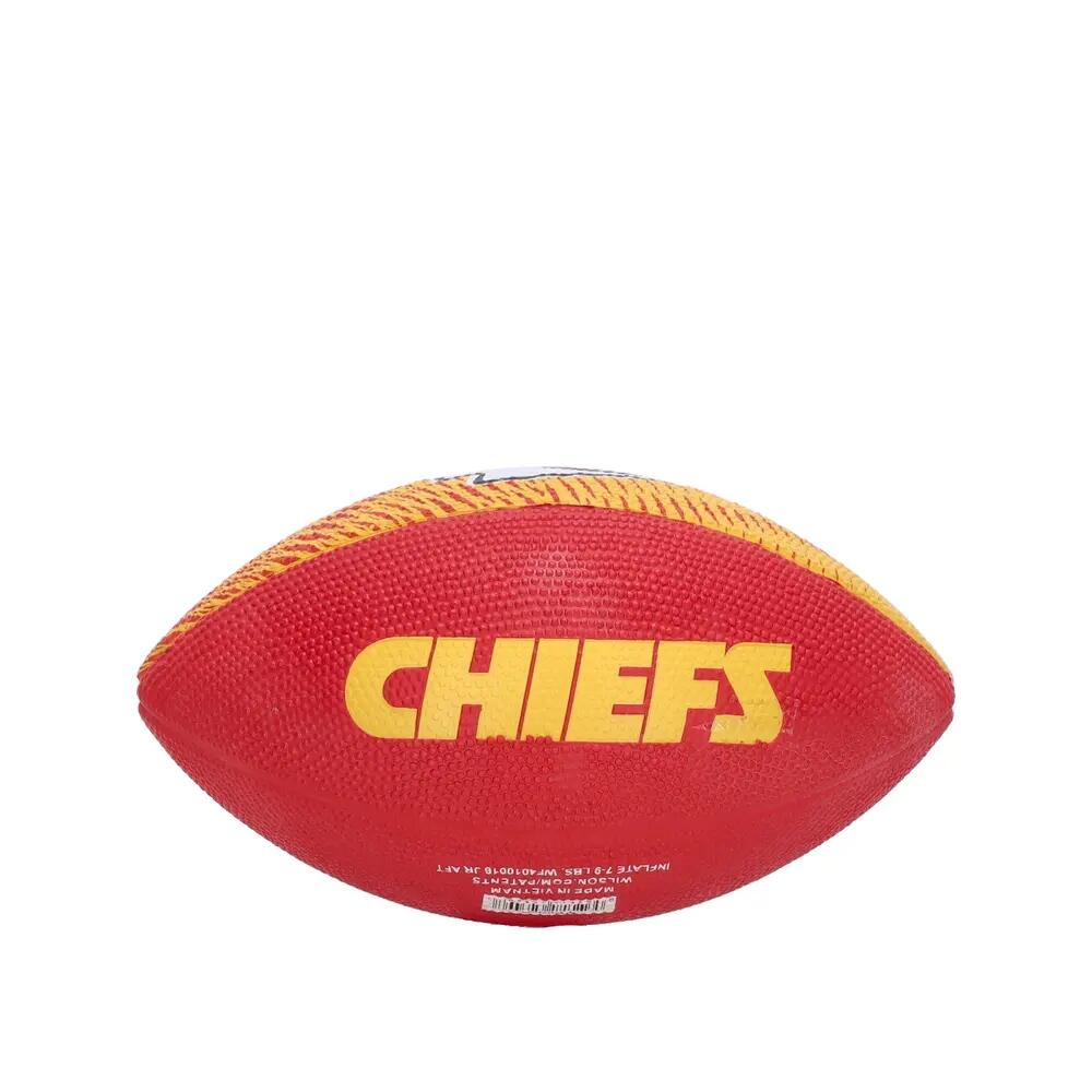 Wilson NFL Team Tailgate Football Junior Team Chiefs 3/6