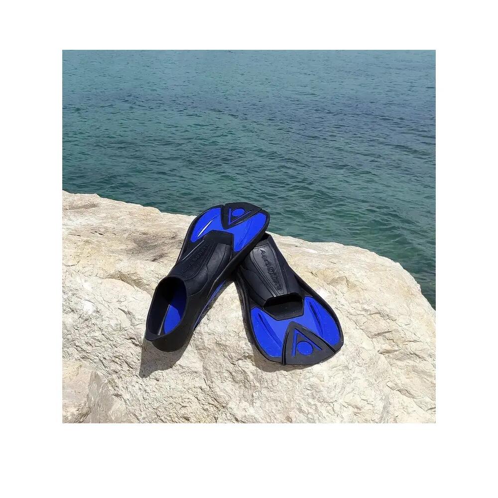 Paire de palmes Aquasphere Microfin Noir Enfant Kid 6/8