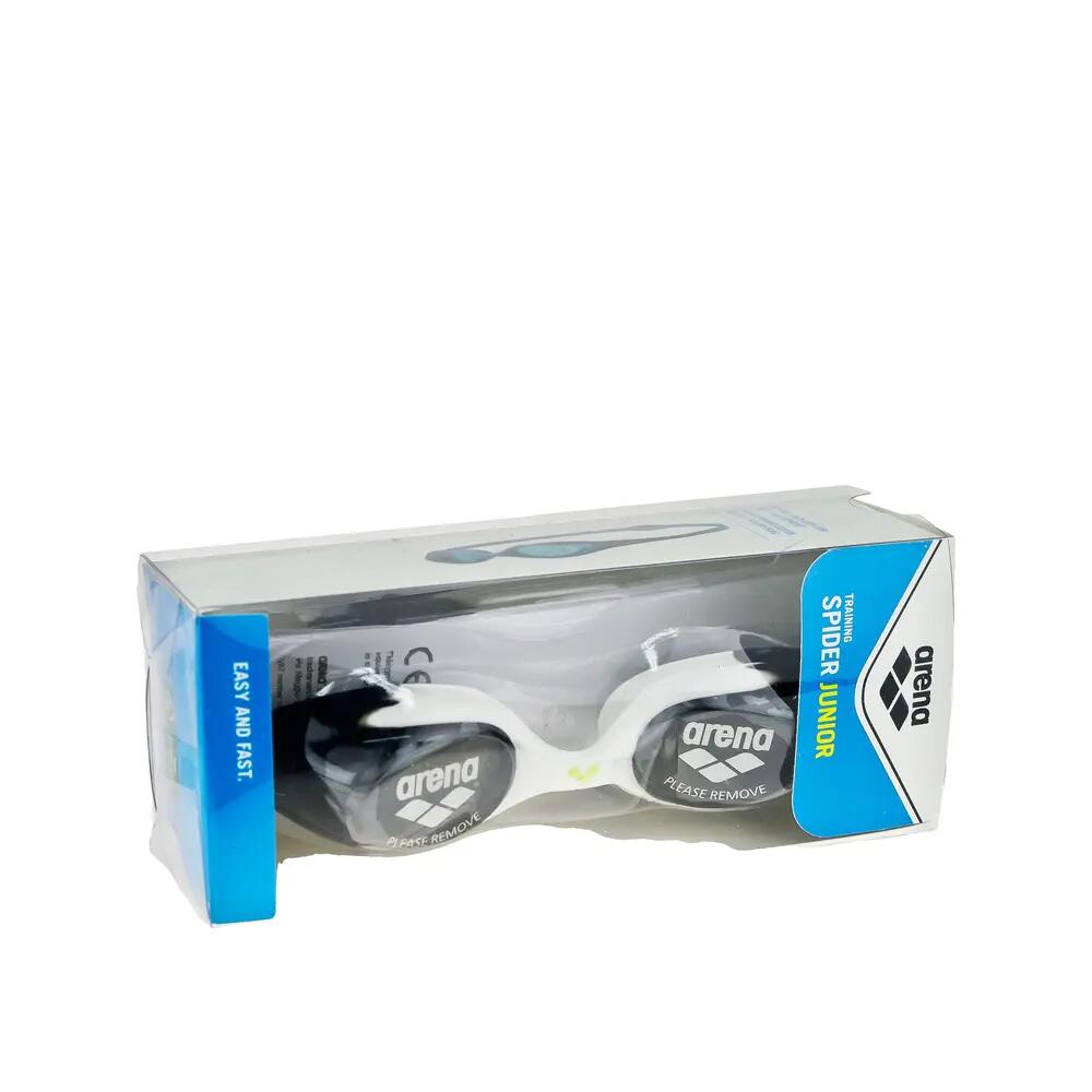 Arena Spider JR Swimming Goggles - White/Black 6/8