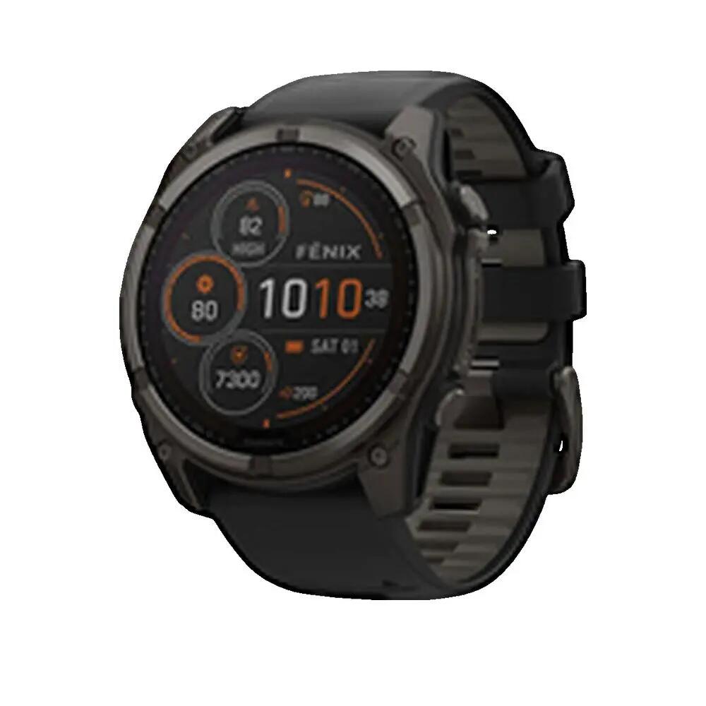 Montre connectée Garmin Fenix 8 Solaire Titane Grise 3/3