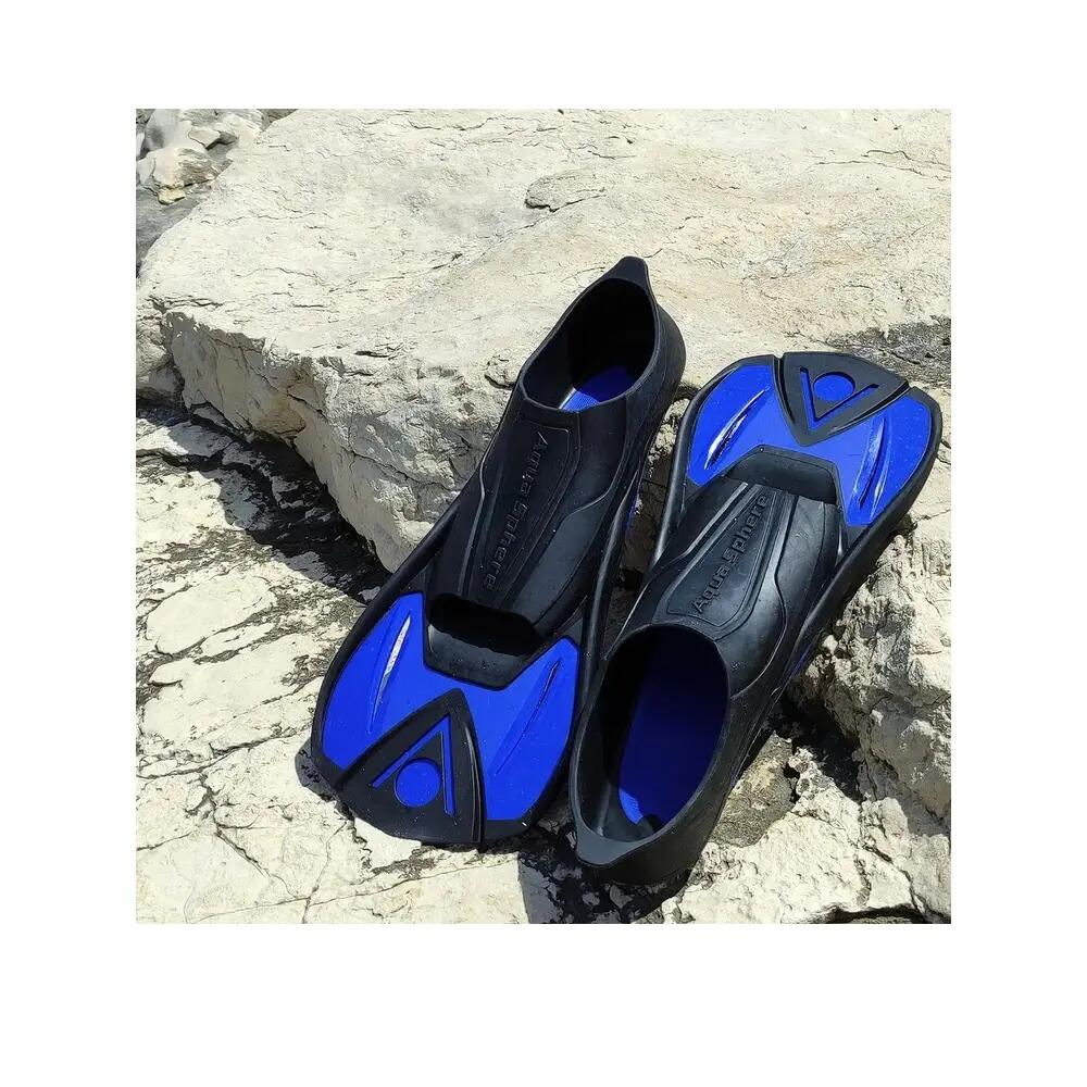 Paire de palmes Aquasphere Microfin Noir Enfant Kid 5/8