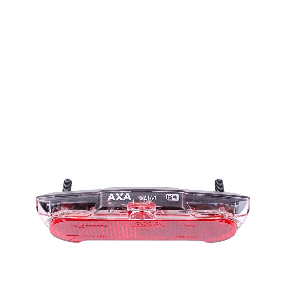 Axa feu arrière à dynamo Slim Steady 80 mm pour porte-bagages noir-transparent S 5/7