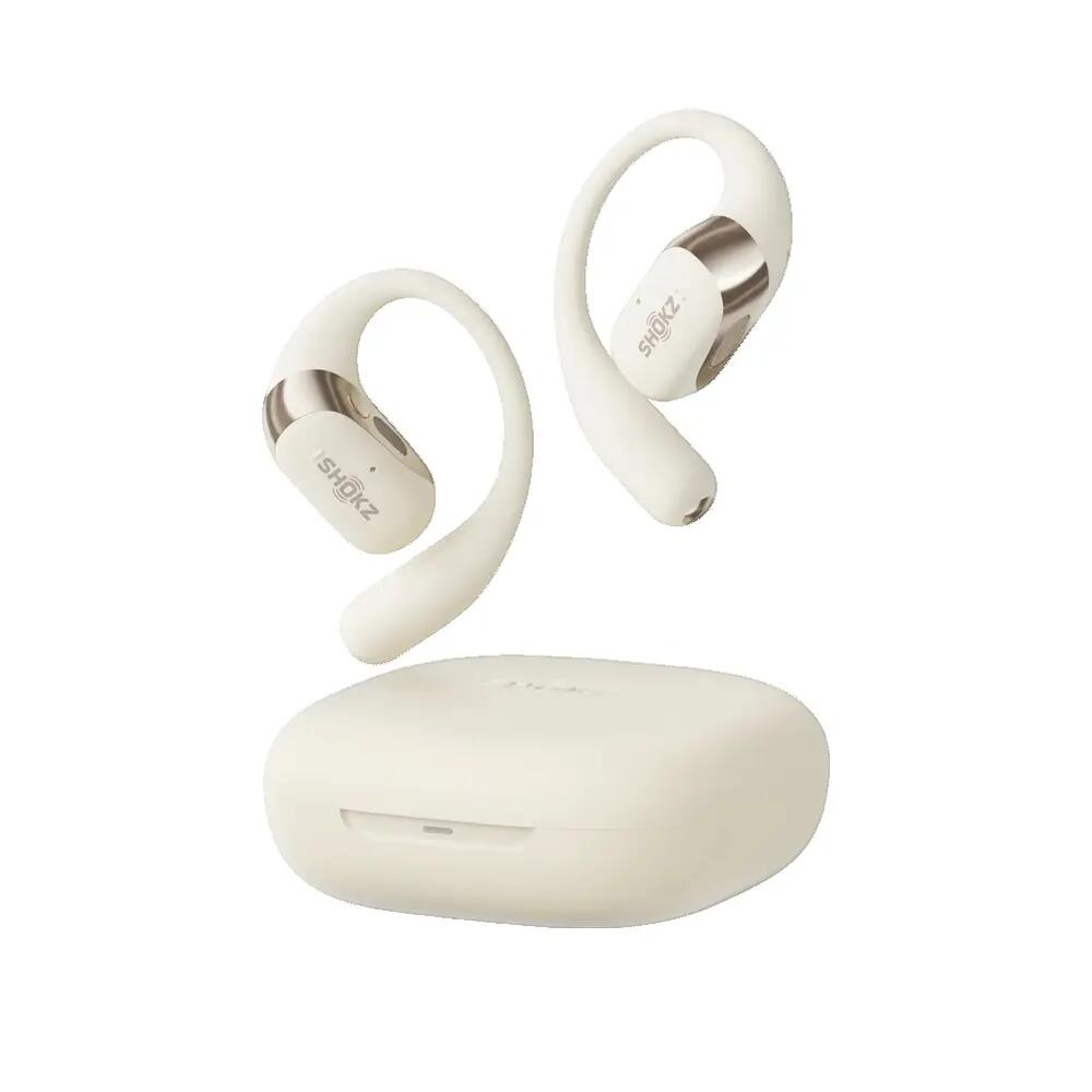 Auriculares deportivos Bluetooth OPENFIT 2 beige 9/10