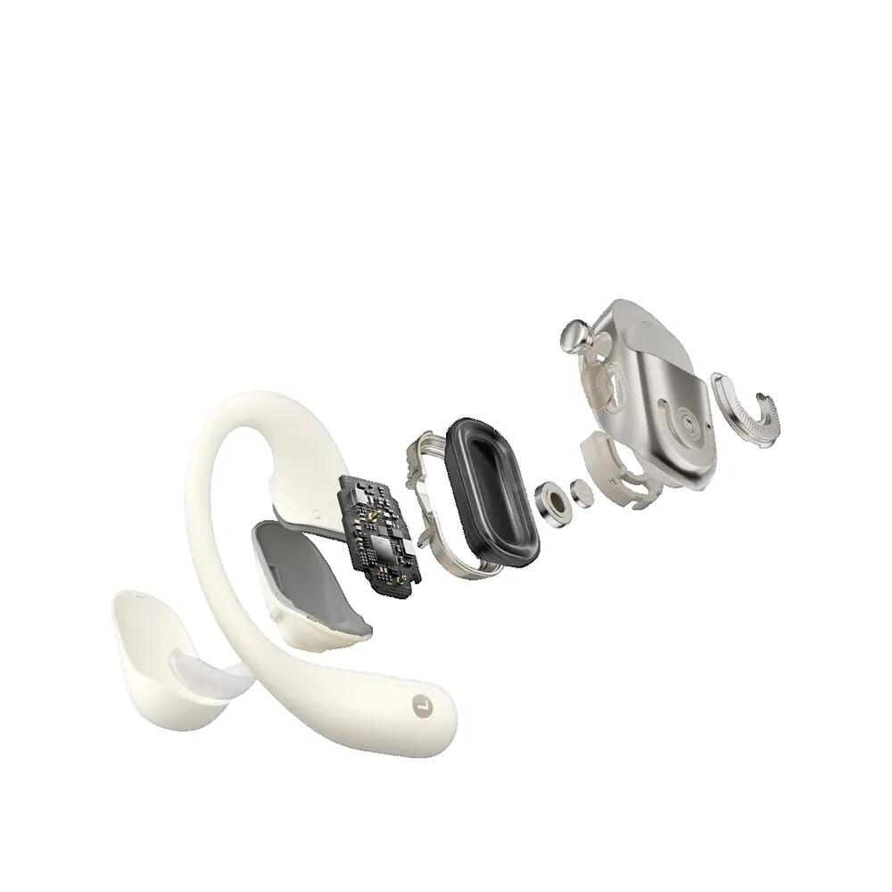 Auriculares deportivos Bluetooth OPENFIT 2 beige 8/10