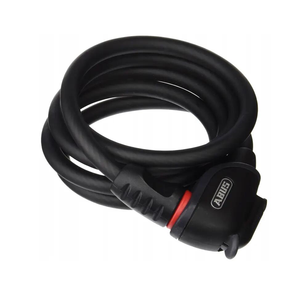 Verrou à Câble Spirale ABUS Phantom 8950 180 cm Noir - Sécurité Fiable 9/9
