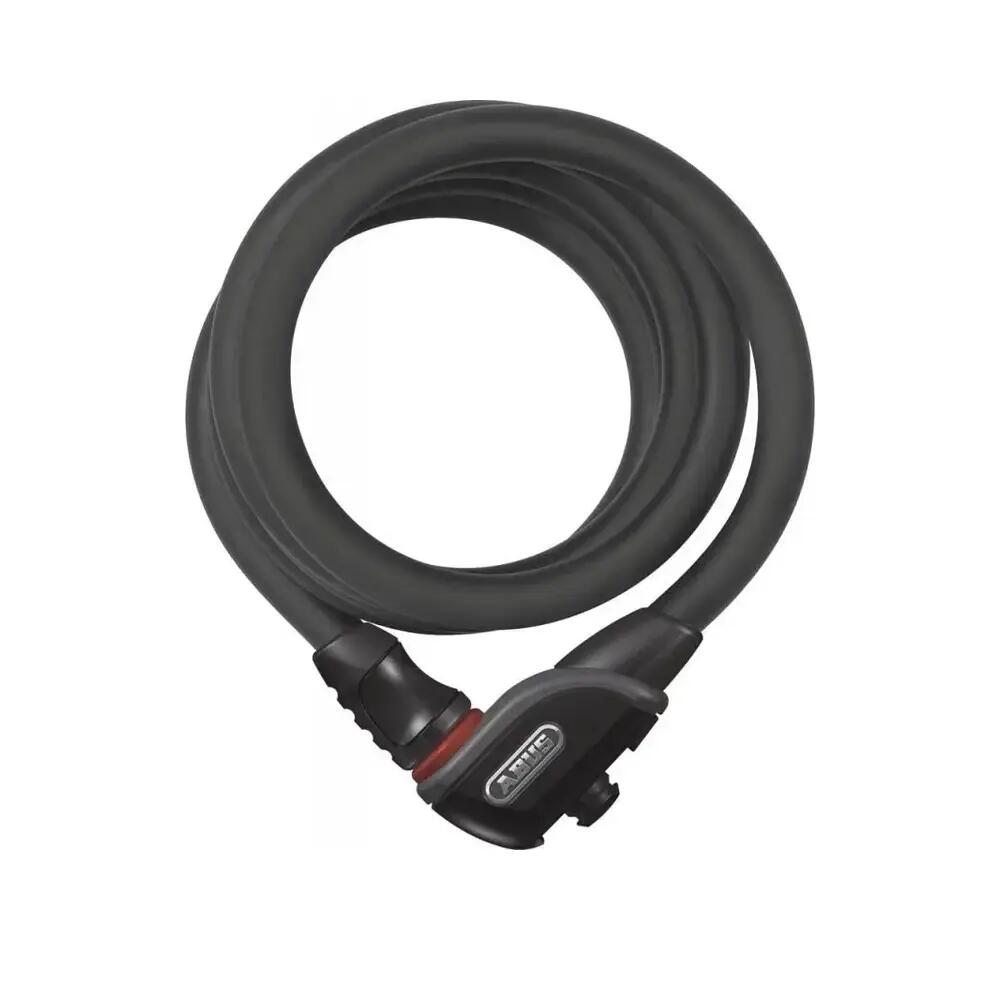 Verrou à Câble Spirale ABUS Phantom 8950 180 cm Noir - Sécurité Fiable 8/9