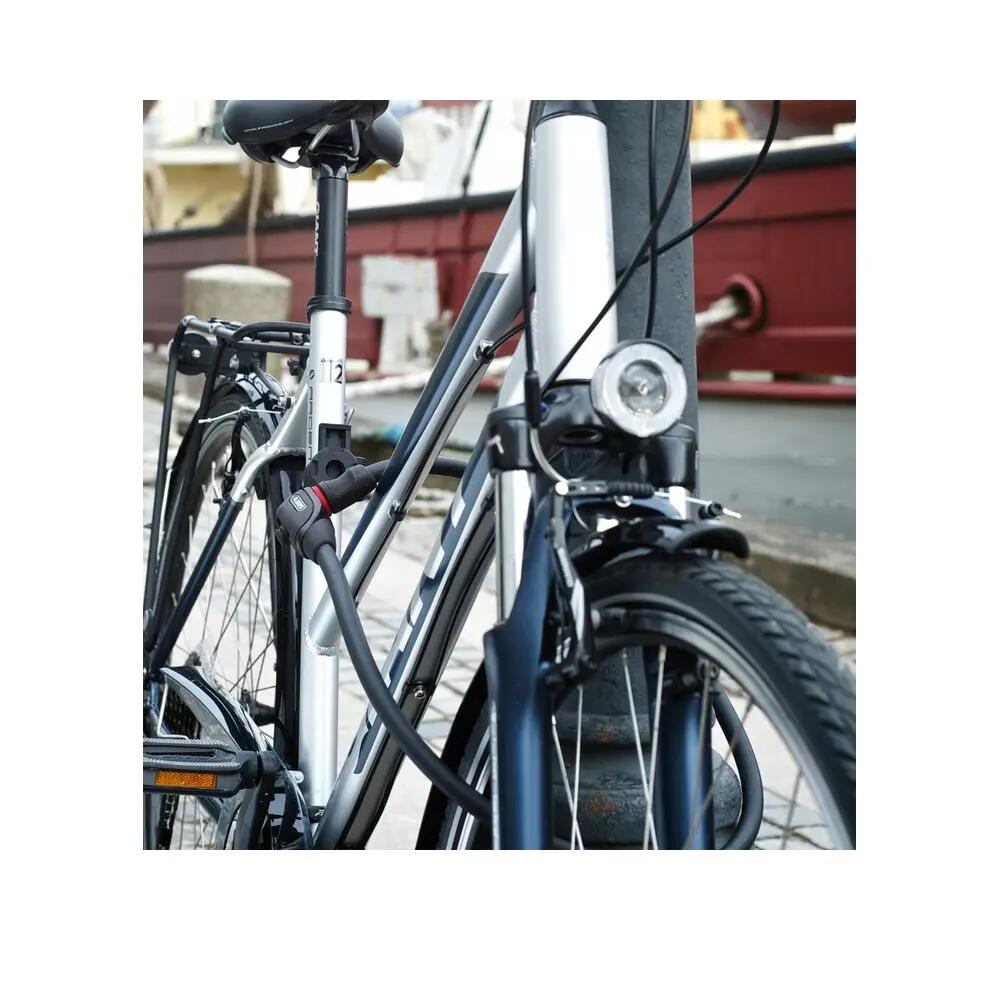 Verrou à Câble Spirale ABUS Phantom 8950 180 cm Noir - Sécurité Fiable 6/9