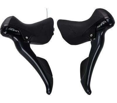 Shimano sora st-r3000 2 x 9 speed remhendelset zwart