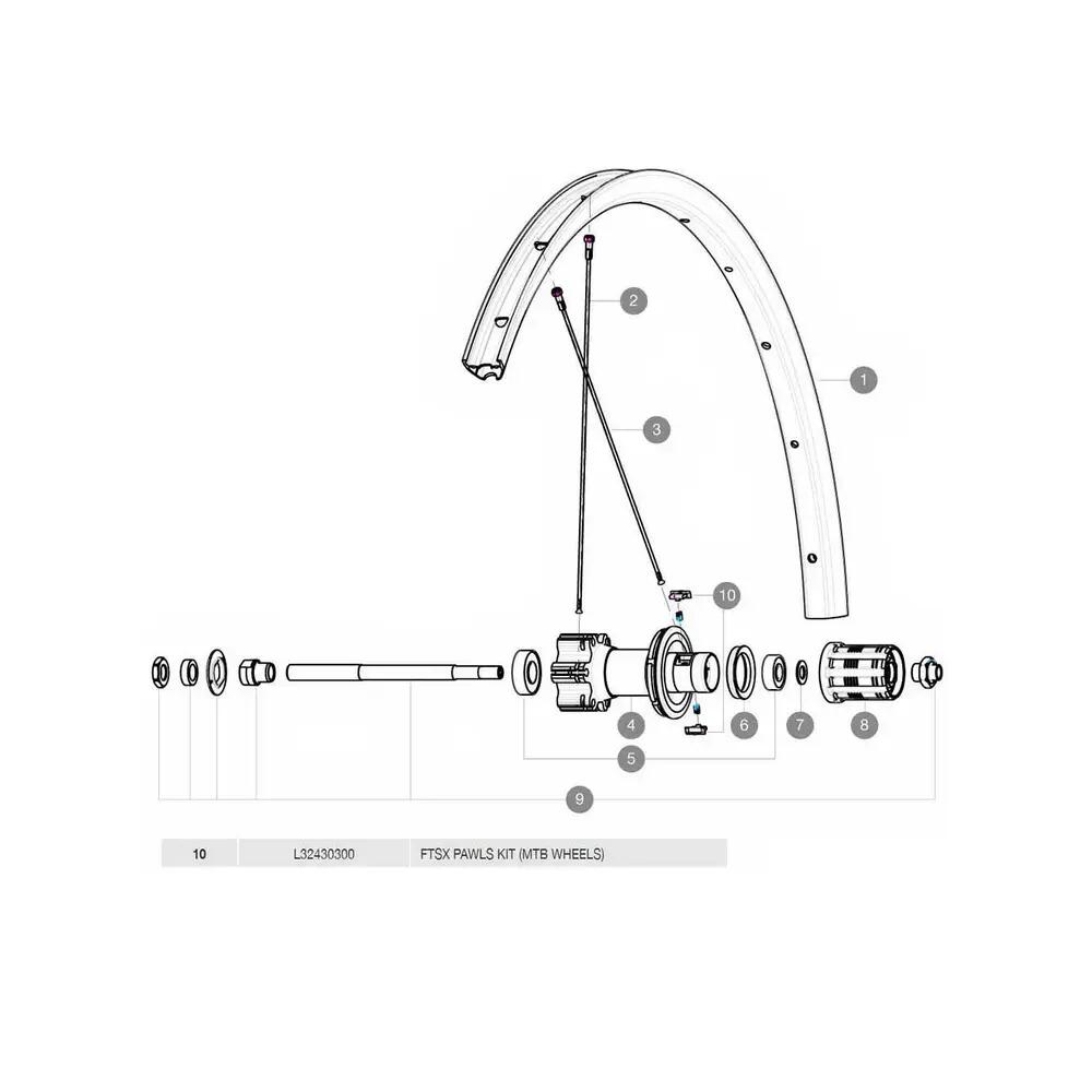 MAVIC Kit cliquets FTSX 2/2