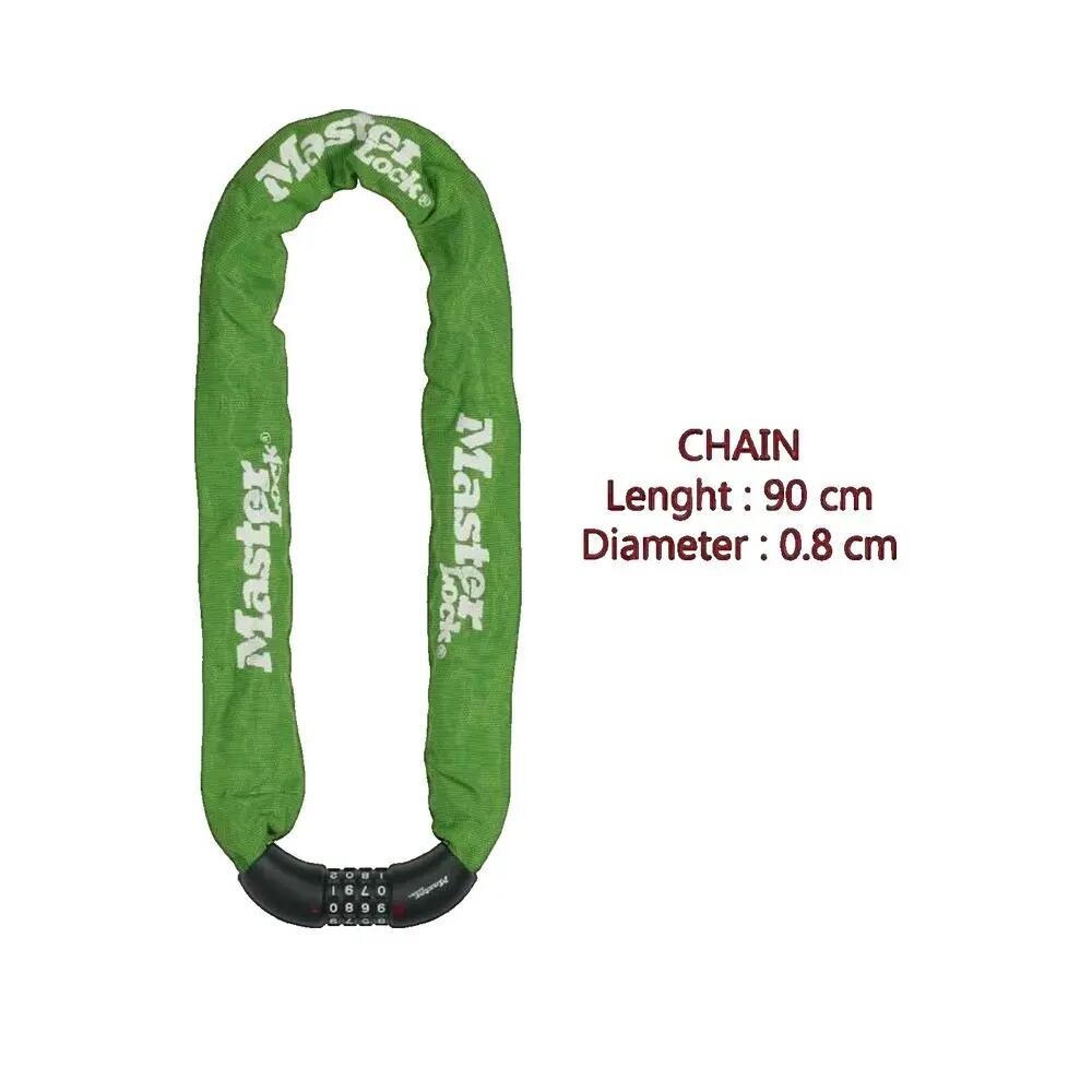 Bike Chain Lock [Combination Lock] [90 cm Chain] [Random Color] 8392EURDPROCOL 3/3