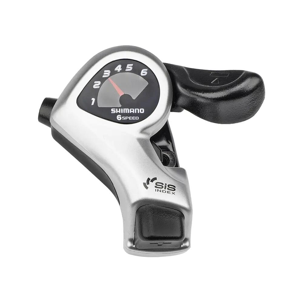 Shimano TOURNEY SL-TX50-6 rechter Daumenschalter 6-fach - Schwarz/Silber 3/6