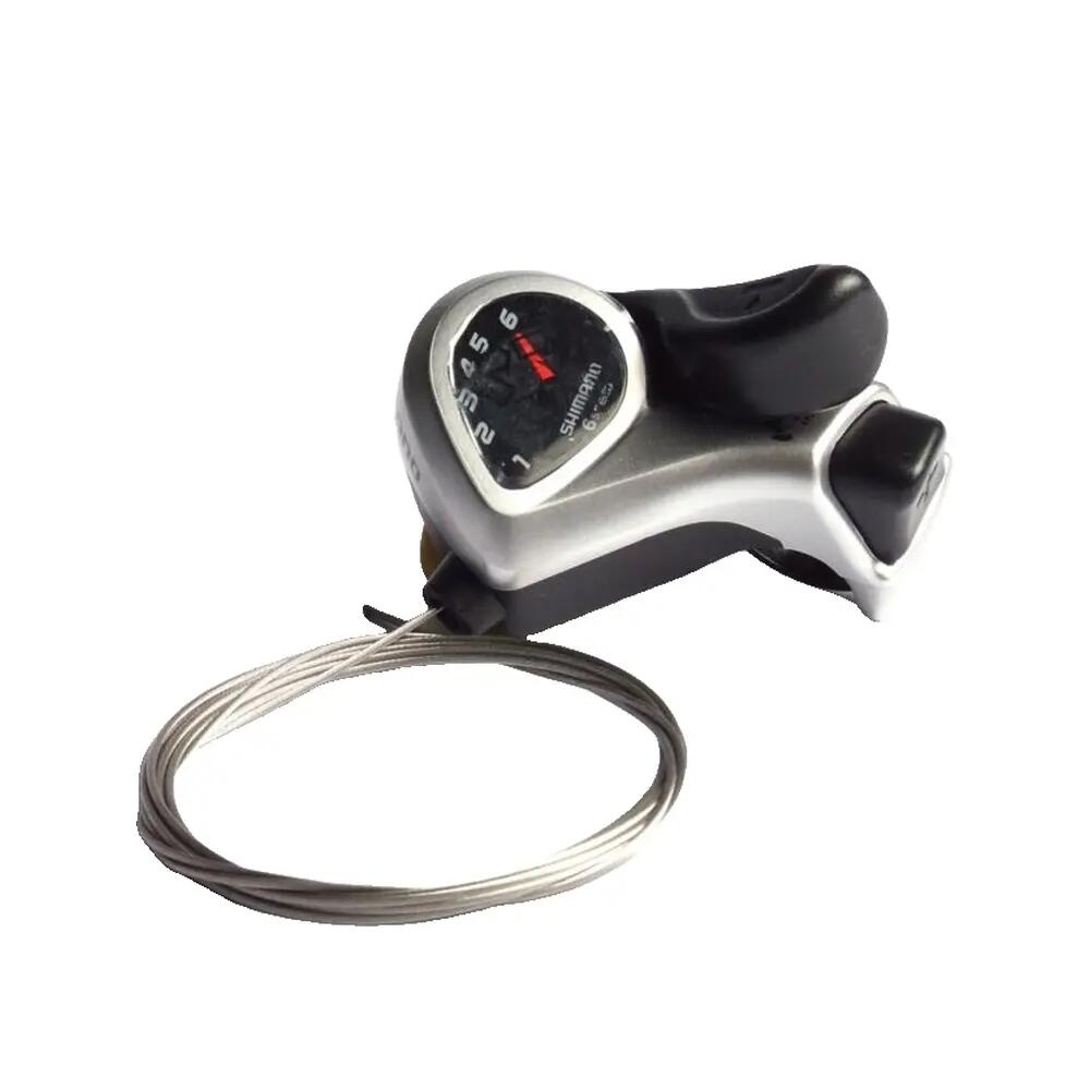 Shimano TOURNEY SL-TX50-6 rechter Daumenschalter 6-fach - Schwarz/Silber 2/6