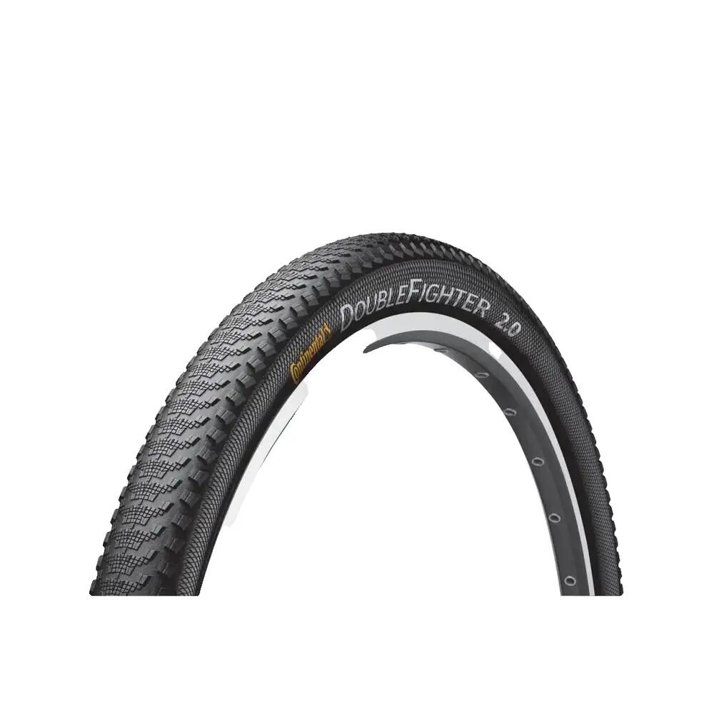 Continental Pneumatico Double Fighter III 26x1.90" 50-559 nero riflettente, tall 8/8