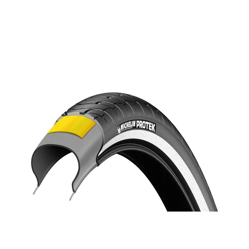 MICHELIN PROTEK 700mm TuboTipo Rígido Talão Resistente a Furos Reforço 1mm Ebike 5/5