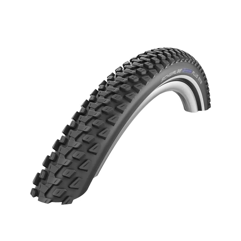 Pneu rígido com reflector Schwalbe Marathon Plus MTB S-Guard HS485 Twinskin Perf 8/8
