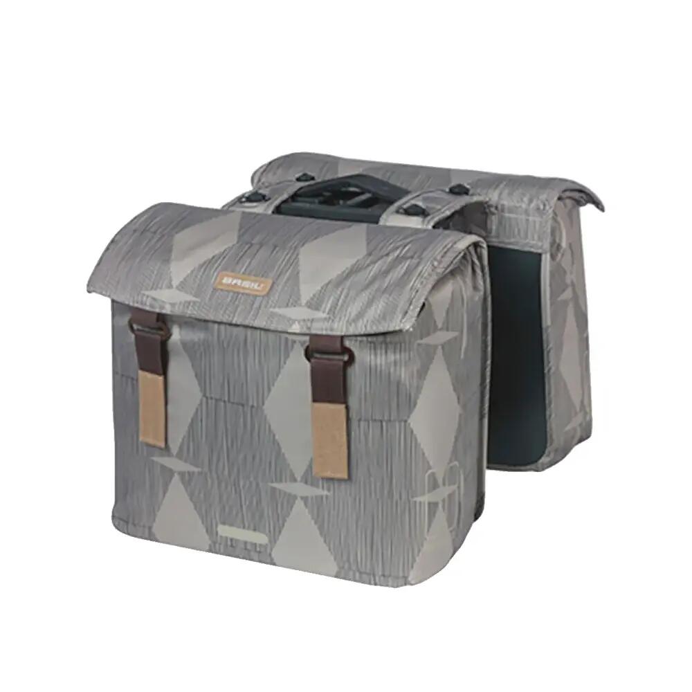 Elegance MIK 2.0 double pannier bag, grey 6/7