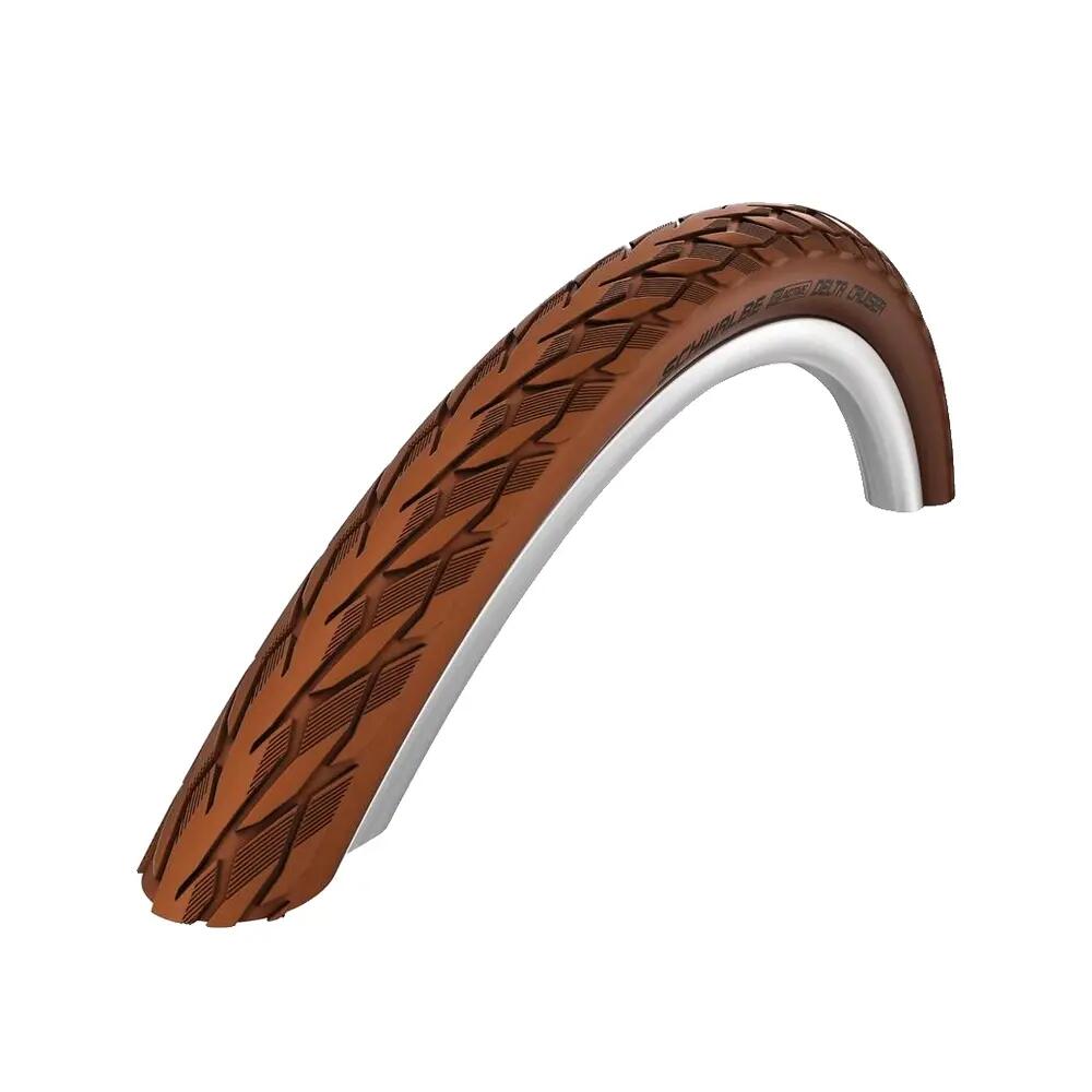 Pneu Schwalbe Delta Cruiser 28 pouces avec reflet 3/4