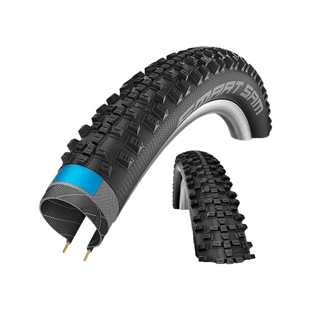 Pneu de bicicleta de montanha Schwalbe Smart Sam Preto 4/4