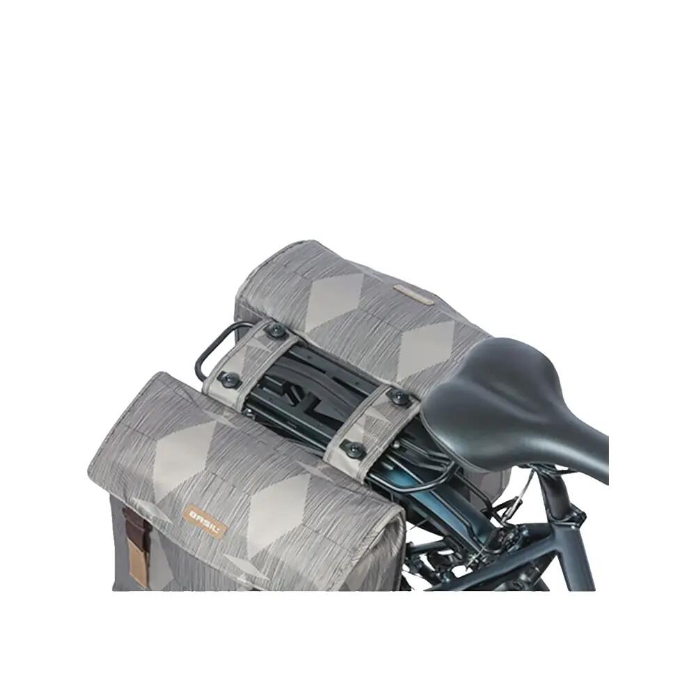 Elegance MIK 2.0 double pannier bag, grey 5/7