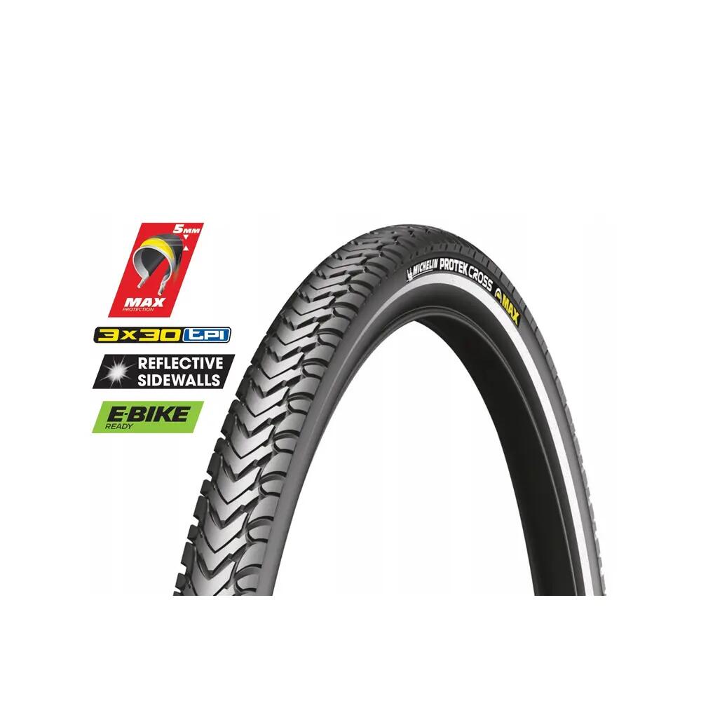 PNEU VTC/URBAIN 700X40 MICHELIN PROTEK CROSS MAX NOIR TR (42-622 4/4