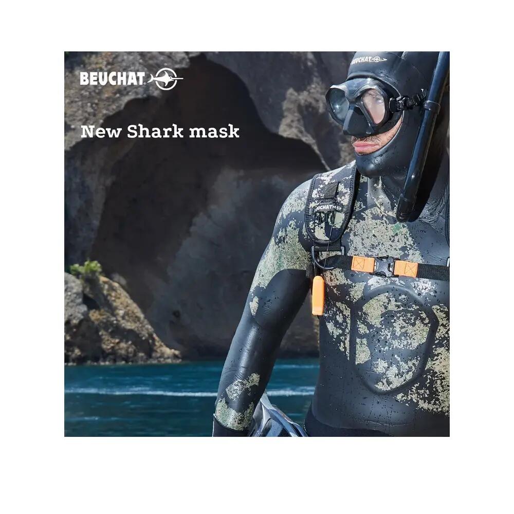 Beuchat Shark duikmasker zwart 8/8