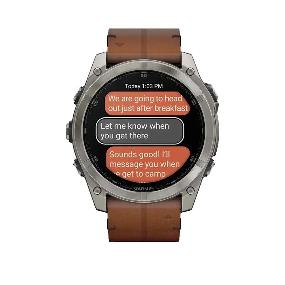 Montre connectée Garmin fenix 8 Titanium 9/10