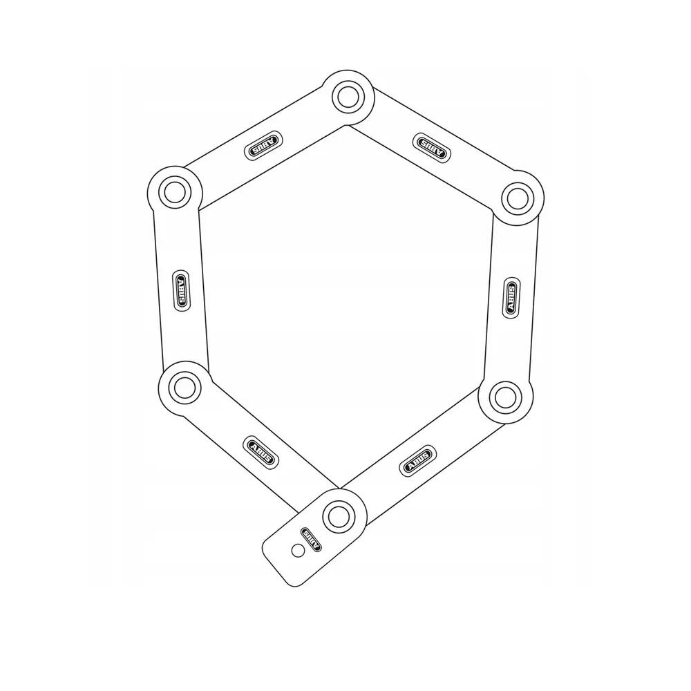 Folding anti-theft device Abus Bordo Lite 6055/60 7/8
