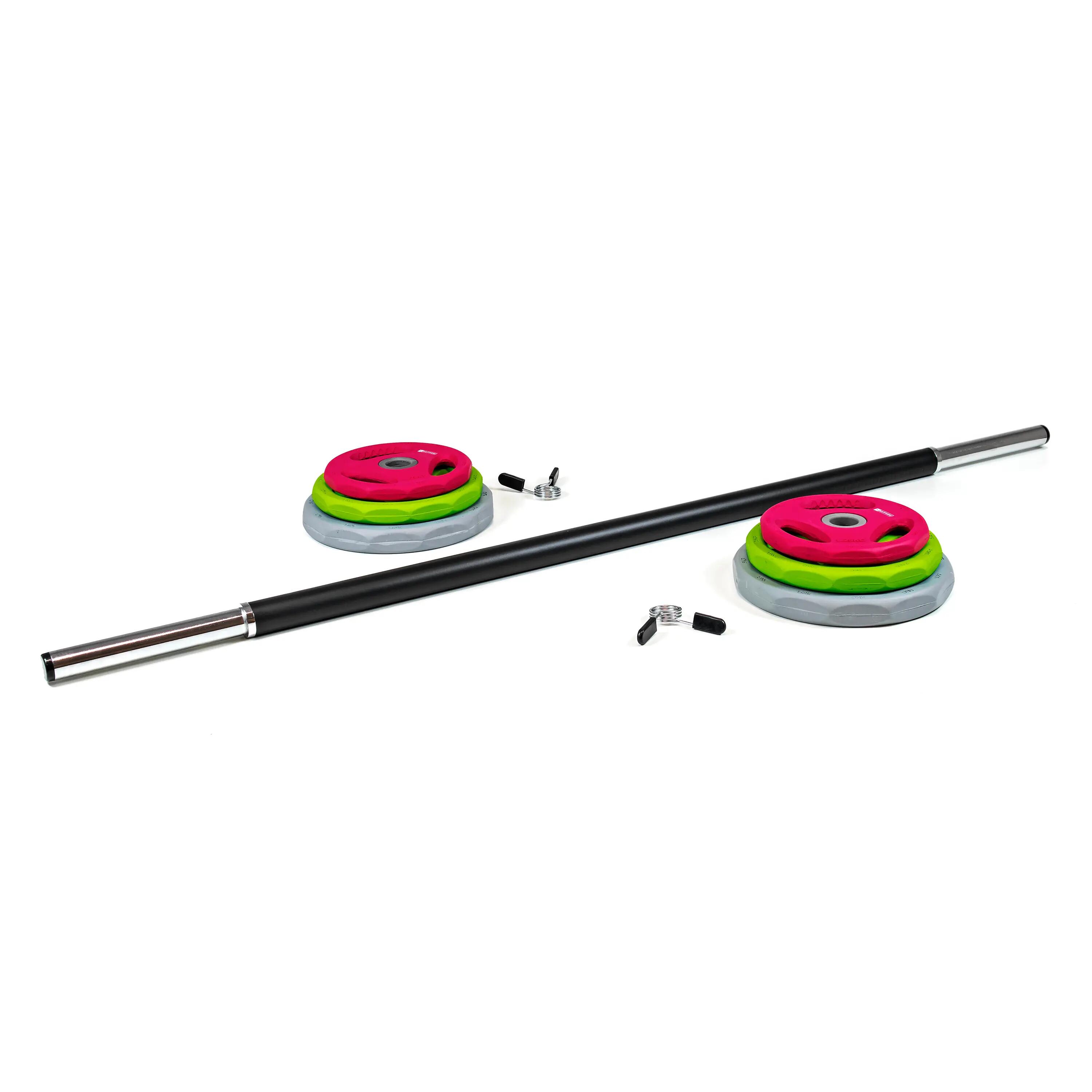 Sztanga z obciążnikami Sapphire SG-200 Body-Pump 20kg 4/11