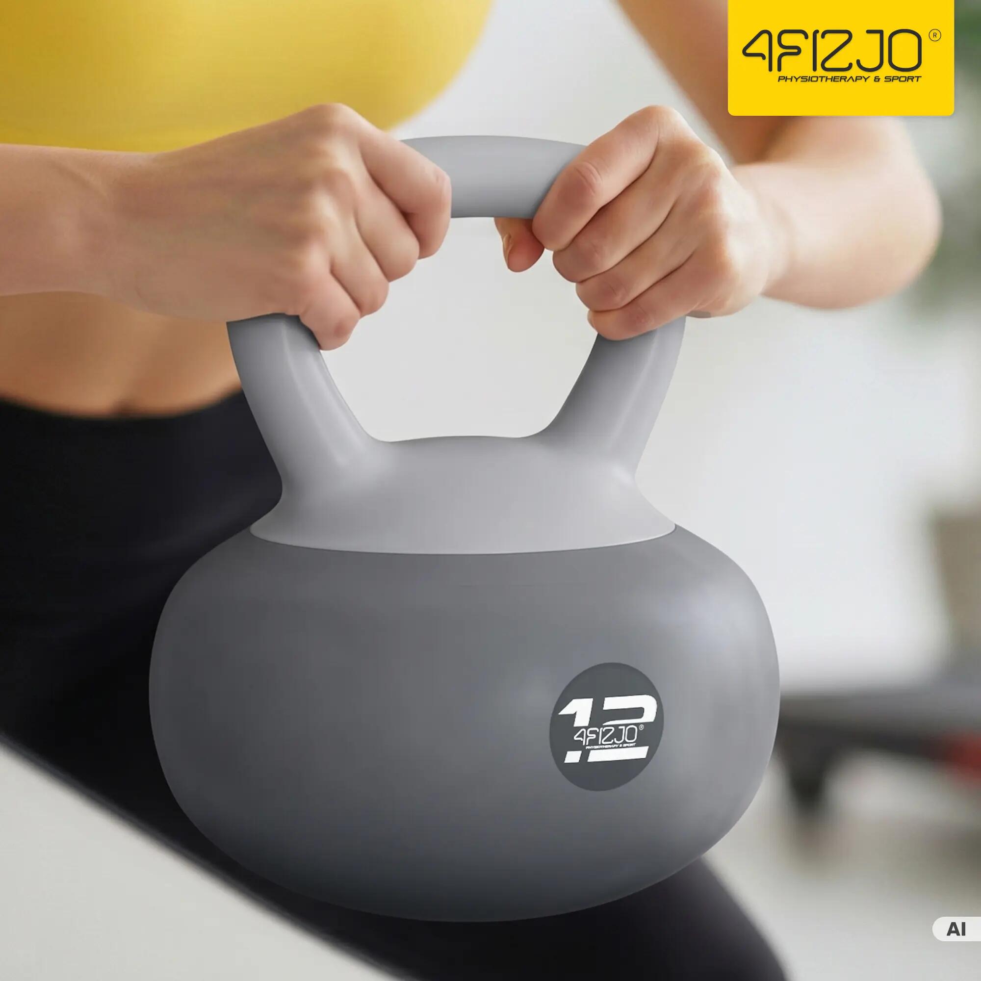 Kettlebell soft miękki odważnik do ćwiczeń 4FIZJO 2/15