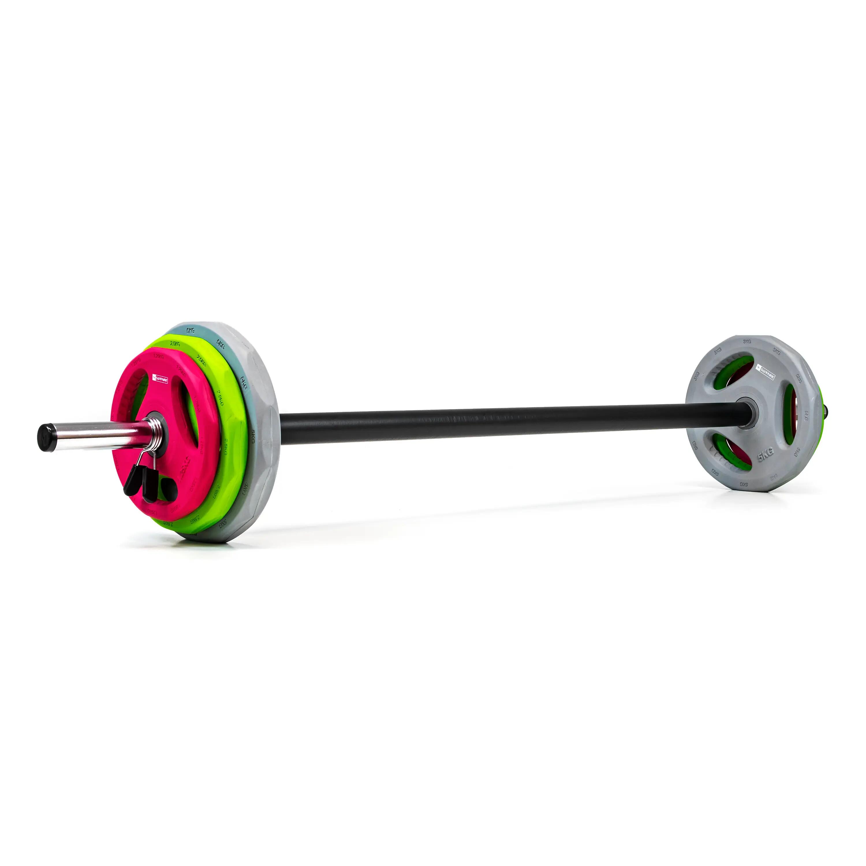 Sztanga z obciążnikami Sapphire SG-200 Body-Pump 20kg 2/11